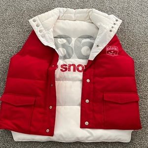 Victorias Secret - Pink Vest - Snow 86 | Color: Red/White | Size: S
